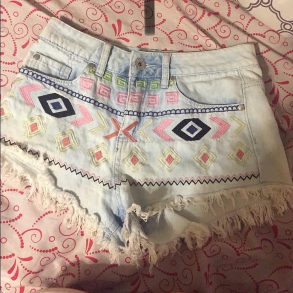 High waist shorts